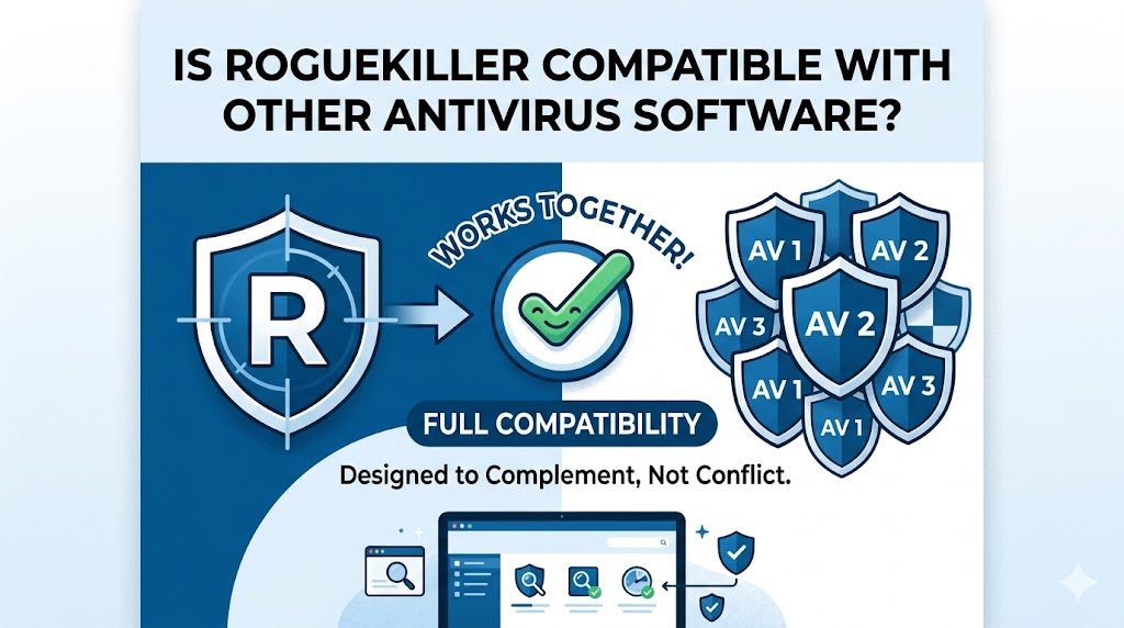 Is RogueKiller compatible with other antivirus software